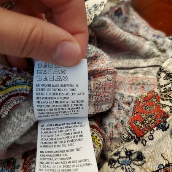 American Eagle romper xs paisley - Picture 11 of 12